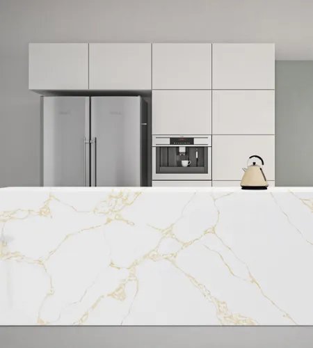 Calacatta Gold Quartz Countertop | High Quality Calacatta Quartz