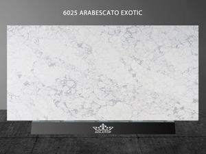 High-end Concrete Arabescato Exotic Quartz Wholesale