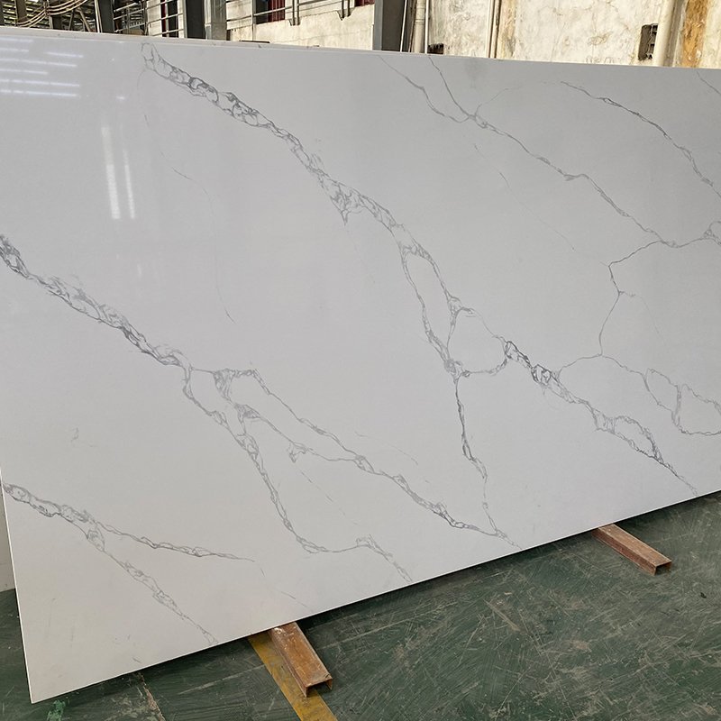 5012 Mvjay Quartz White Super Jumbo Slab Countertops 