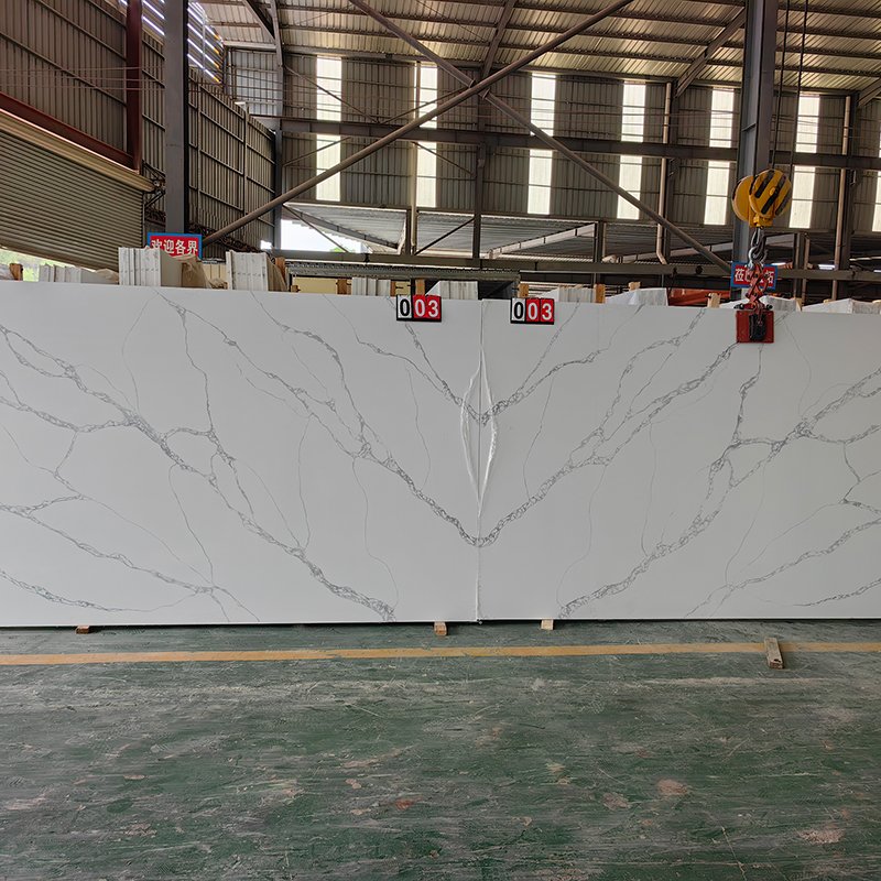 5012 Mvjay Quartz White Super Jumbo Slab Countertops 