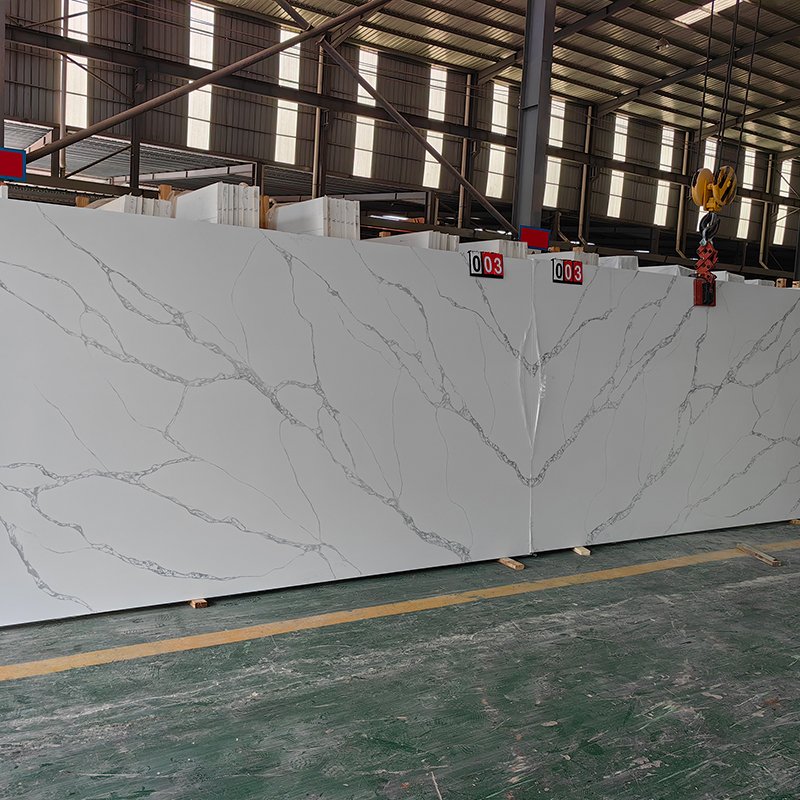 5012 Mvjay Quartz White Super Jumbo Slab Countertops 