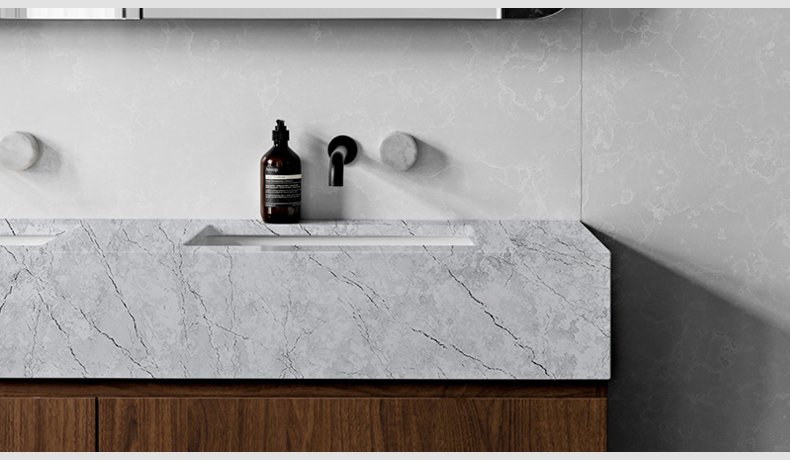 6014 Austin Wleek White Concrete Quartz New Style 