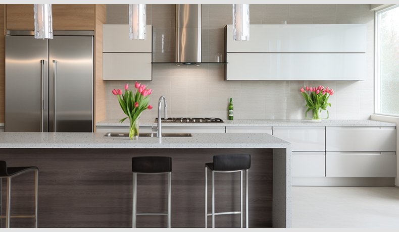 How to choose the particle size of quartz stone countertops?
